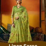 Linen Saree